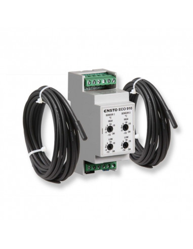 Termostat 230V 16A biały ECO910