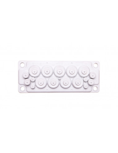 Przepust membranowy szary P-MB17 34.717