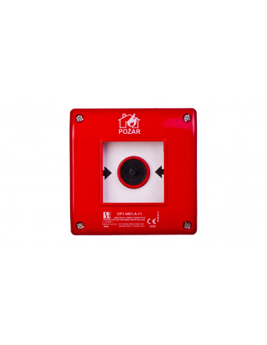 Przycisk ppoż. natynkowy 1Z 1R...