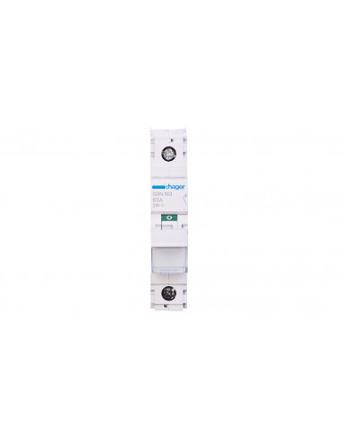 Rozłącznik modułowy 63A 1P SBN163