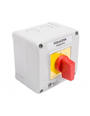 Łącznik krzywkowy 0-1 4P 16A w...