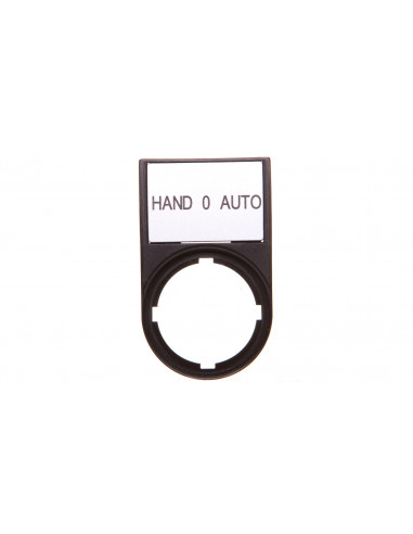 Tabliczka opisowa HAND-0-AUTO 50x30mm...