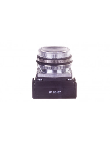 Lampka sygnalizacyjna 30mm biała...