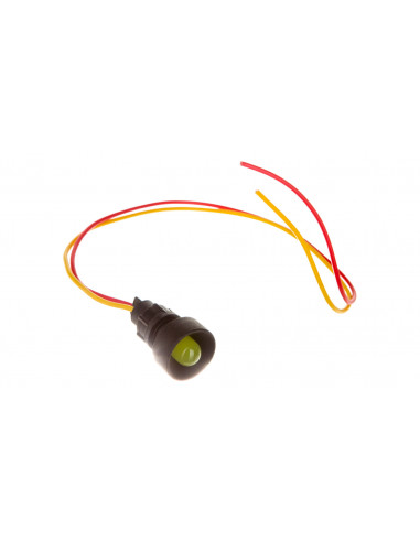 Lampka sygnalizacyjna 10mm żółta...