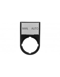 Tabliczka opisowa MAN-AUTO...