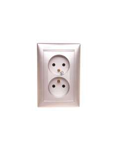 VALENA Gniazdo podwójne z/u...