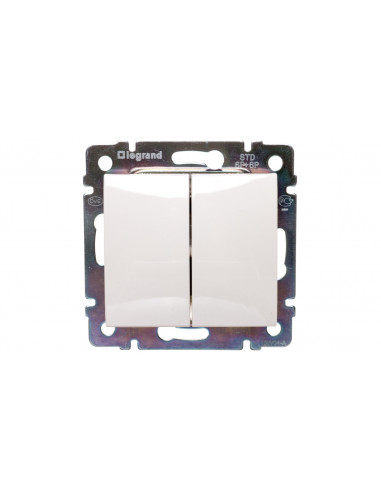 VALENA Przycisk przełączny podwójny...