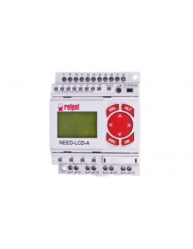 Przekaźnik programowalny 230V AC 8we,...