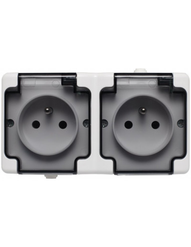 BRYZA Gniazdo hermetyczne podwójne...