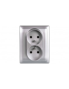 KOS66 Gniazdo podwójne z/u...