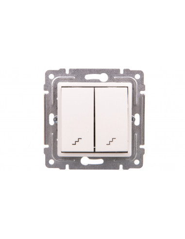 VENA Łącznik schodowy podwójny biały...