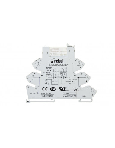 Przekaźnik interfejsowy 1P 6A 24V DC...