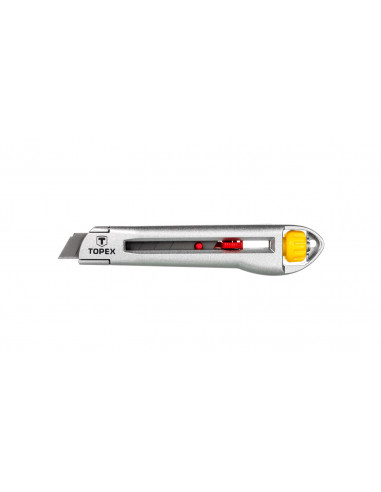 Nóż z ostrzem łamanym 18 mm metalowy...