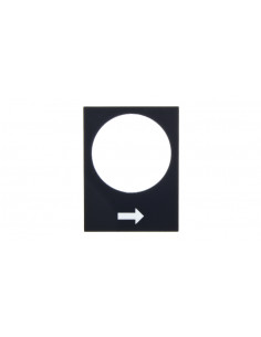 Tabliczka opisowa czarna...