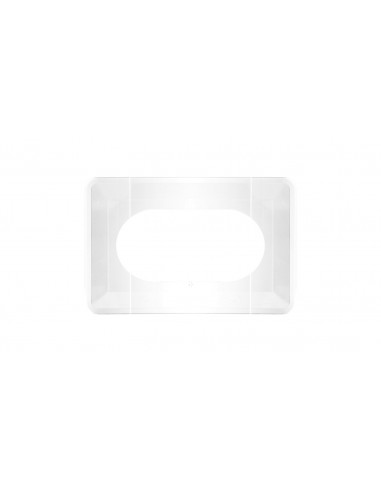 Osłona ściany podwójna bezbarwna...