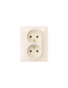 CARIVA Gniazdo podwójne z/u...