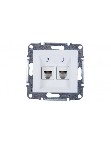 Sedna Gniazdo telefoniczne podwójne...