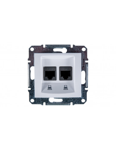 Sedna Gniazdo komputerowe podwójne...