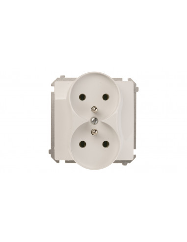 Simon Basic Gniazdo podwójne z/u 16A...