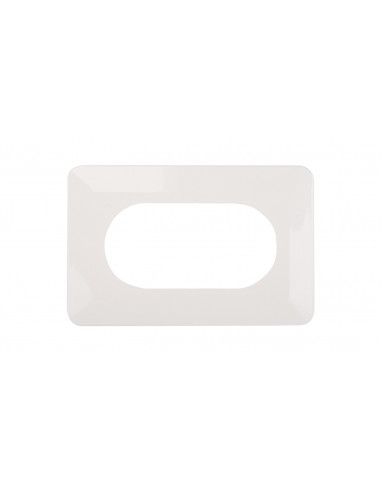 Osłona ściany podwójna biała...