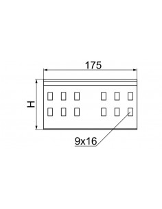 Łącznik drabin LDCH80N 481001 2