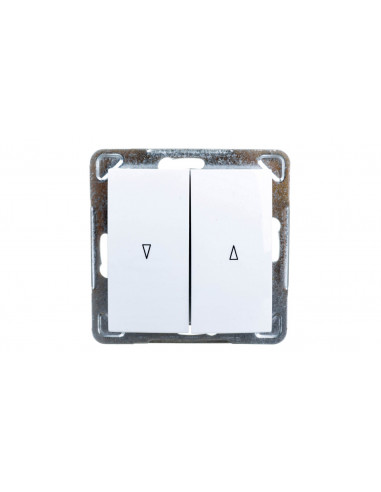 IMPRESJA Łącznik żaluzjowy biały...