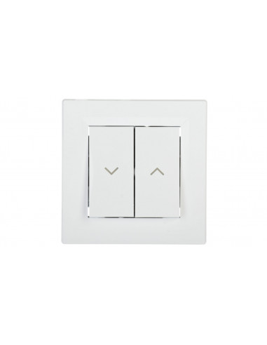 ASFORA Przycisk żaluzjowy biały...