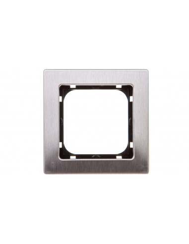 SONATA Ramka pojedyncza stal inox...