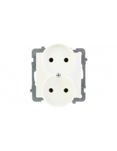 AS Gniazdo podwójne b/u...