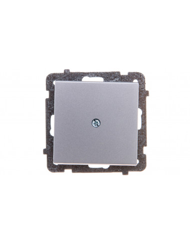 SONATA Zaślepka srebrna matowa Z-1R/m/38