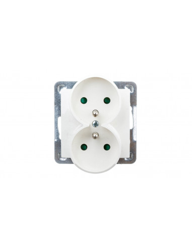 IMPRESJA Gniazdo podwójne z/u z...