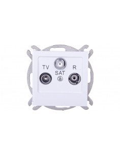 AS Gniazdo antenowe RTV-SAT...