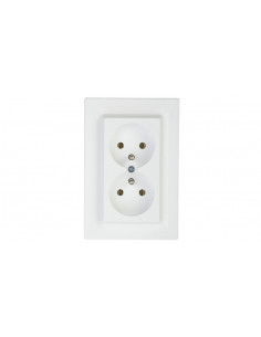 ASFORA Gniazdo podwójne z/u...