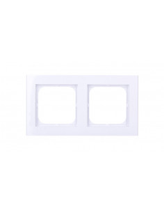 SONATA Ramka podwójna biała...