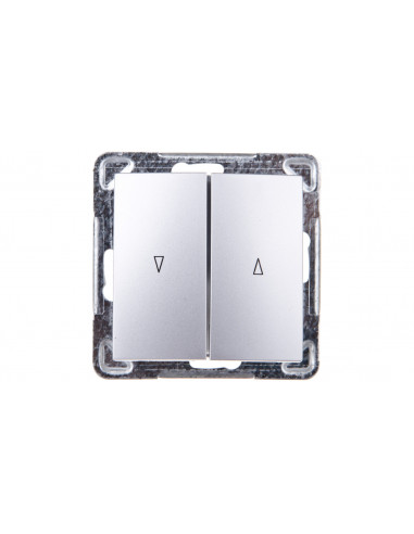 IMPRESJA Łącznik żaluzjowy srebro...