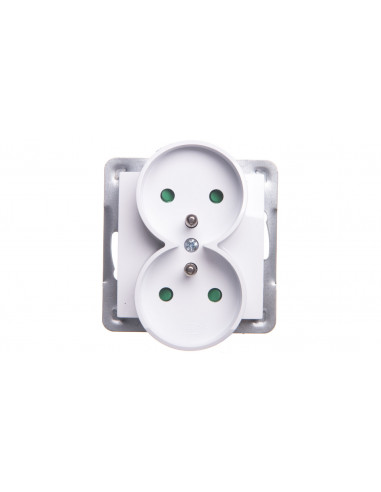 IMPRESJA Gniazdo podwójne z/u z...