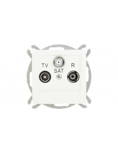 AS Gniazdo antenowe RTV-SAT...