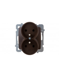 KARO Gniazdo podwójne z/u...