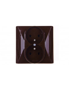 AKCENT Gniazdo podwójne z/u...