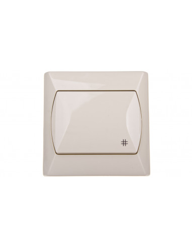 AKCENT Łącznik krzyżowy beżowy ŁP-4A/01