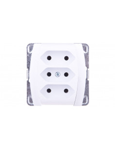 GAZELA Gniazdo potrójne b/u...