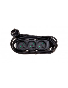 Przedłużacz 3-gniazda z/u...