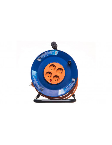 Przedłużacz bębnowy 4-gniazda z/u 50m...