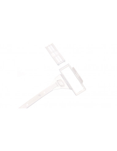 Etykieta opisowa z paskiem 29x8mm KMK...