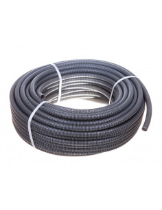 Rura karbowana 16mm szara...