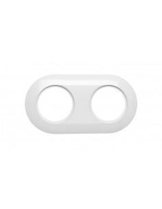 1930 Ramka podwójna biała...