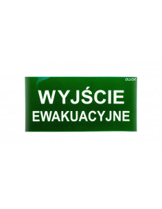 Piktogram 150x300mm wyjście...