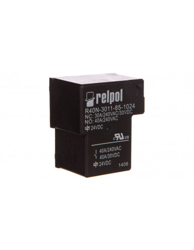 Przekaźnik przemysłowy 1P 40A 24V DC...