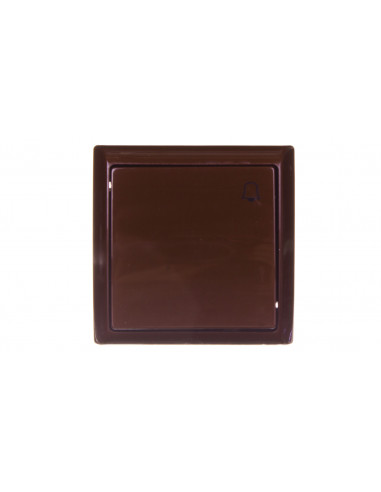 BIS Przycisk /dzwonek/ brązowy ŁN-6B/24