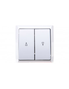 BIS Łącznik żaluzjowy biały...